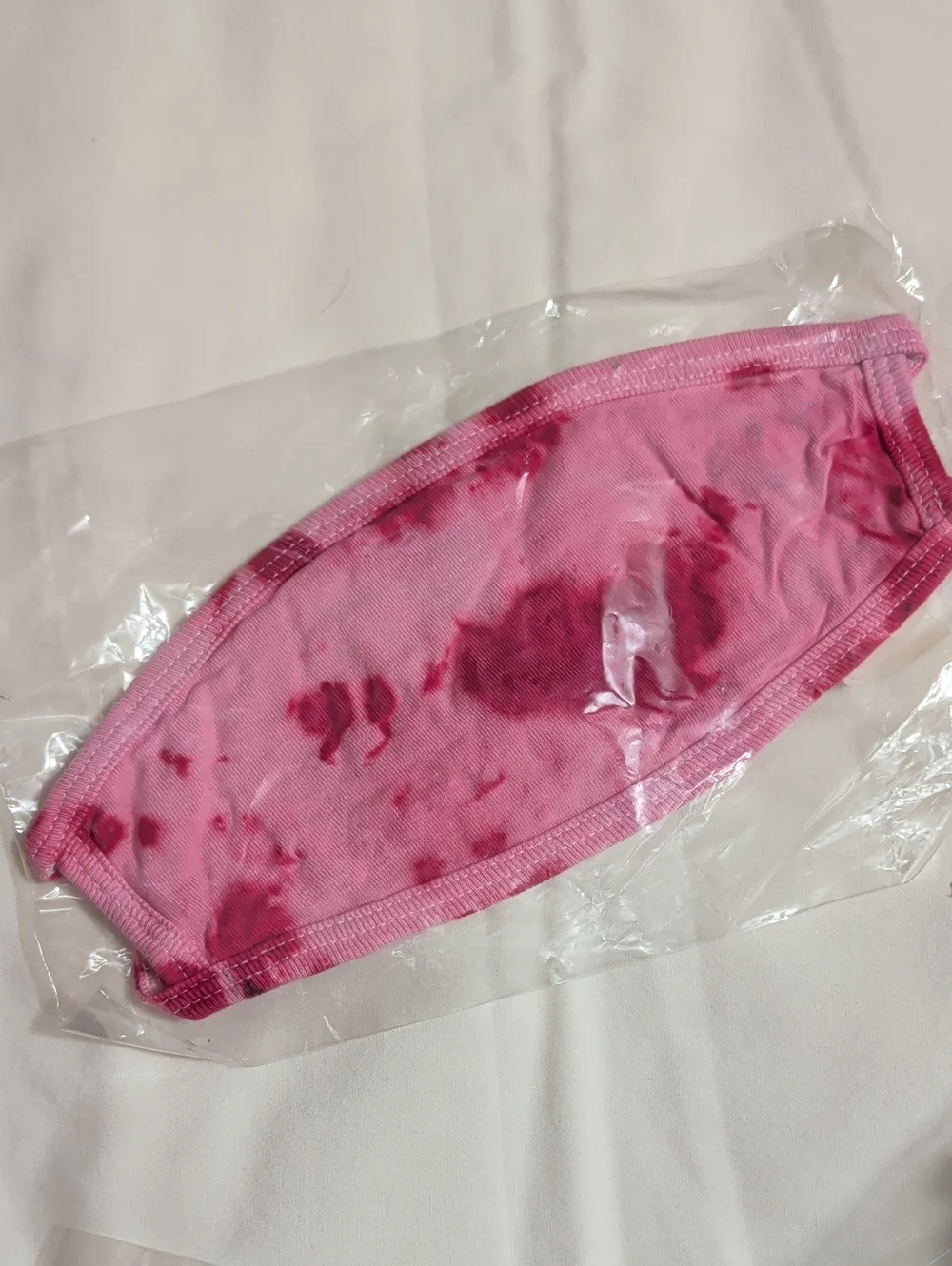 NWOT (010) Tultex Assortment Of 8 Cotton Hand Tie-dyed Face Masks/ Kids & Adults